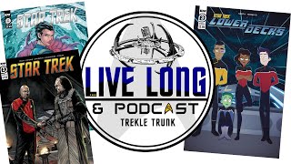 Trekle Trunk S1:E5 “IDW’s Lower Decks #3, Star Trek #2 (2022), and Star Trek: Trill”