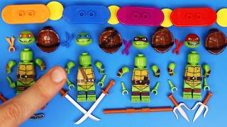 LEGO Teenage Mutant Ninja Turtles on Skateboards Unofficial Set