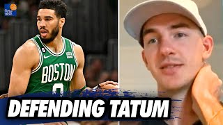 Alex Caruso On The Best Way To Defend Jayson Tatum