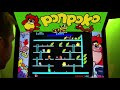 ponpoko arcade cabinet mame gameplay w hypermarquee