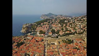 Aerial of Dubrovnik, Croatia - August 2017 - 4K DJI Mavic Pro