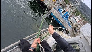 2025 (Dungeness Crab Fishing) Moving Eagle Wings. Getting Fuel, for Trip 1 Miss Taken Winter/Spring