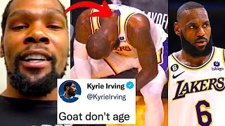 NBA PLAYERS REACT TO LA LAKERS BEAT GOLDEN STATE WARRIORS GAME 3 WCSF | AD & LEBRON JAMES REACTION