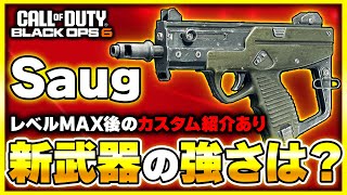 【CoD:BO6:新武器】カスタム紹介あり！あれを付けると激強な新武器『Saug』が登場！機動性がSMGで最強【ぐっぴー】