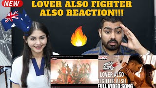 LOVER ALSO FIGHTER ALSO VIDEO SONG Reaction by an AUSTRALIAN Couple | Naa Peru Surya Naa Illu Songs!