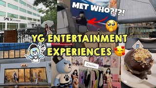 Full Tour YG NEW Building, YGX, The Black Label, YG Cafe, ALL YG Merch + Food | Korea Travel Vlog