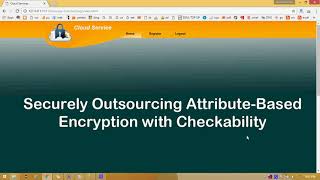Securely Outsourcing Attribute Based Encryption With Checkability in Java