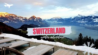 Switzerland in  winter Top 10 Must Visit Places ❄️⛷️