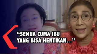 Megawati Bicara Ekspor Benur, Susi: Kawani Susi Jaga Laut Bu!