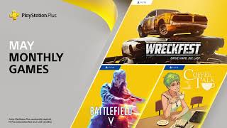 PS Plus Monthly Free Games - May 2021