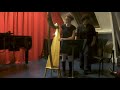 charlotte broady excellence leerling harp bij muziekschool amsterdam