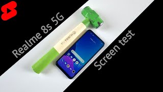 Realme 8S 5g Screen scratch test #shorts #realme8s5g