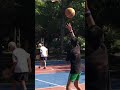 大家一起來大安森林公園籃球場打球🏀吧，👀看這位籃球🏀高手👋的厲害👍阿。