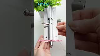 Stainless steel spring latch