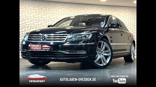 VW Phaeton 4.2 EXCLUSIVE LANG Fahrzeugpräsentation Autoladen Dresden