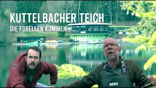 Harz Kuttelbacher Teich Hahnenklee  2023. Saisonstart voraus. Die Forellen kommen.