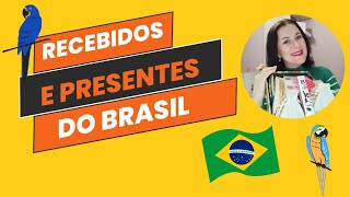 Recebidos & Presentes do Brasil #recebidos #presentes @cynaramakeup