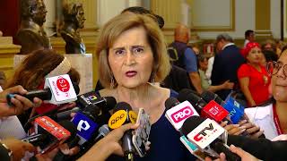 PRESIDENTA DEL TC SOBRE INTENCIÓN DE VIZCARRA EN SER CANDIDATO: \