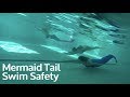 How to Safely Swim With a Mermaid Tail - feat. AquaMermaid