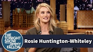 Rosie Huntington-Whiteley Teaches Jimmy Cockney Slang