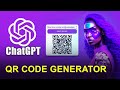 Chat GPT Tutorial - Build a JavaScript QR Code Generator in 5 Minutes (openai) #openai #chatgpt