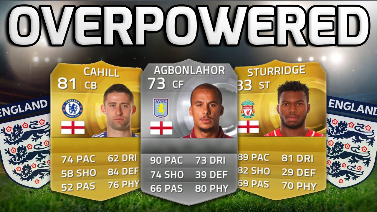 FIFA 15 - THE MOST OVERPOWERED ENGLAND TEAM!!! - Fifa 15 English Squad ...