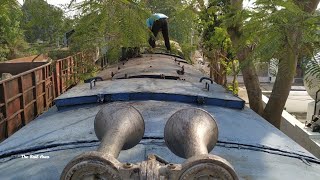 Diesel locomotive engine water tank filling up with water || Cooling System