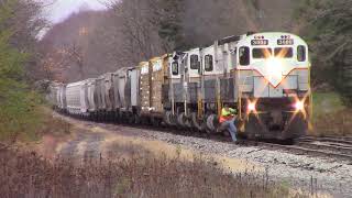 8 Alco/MLW's Move Grain On the Mountain!