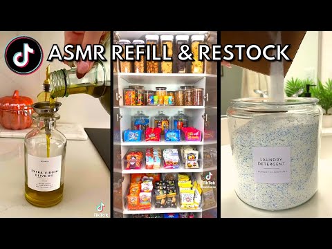 Asmr Refill Restock Tik Tok Compilation Youtube