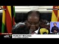 In 2017 President of Zimbabwe Robert Mugabe stepped down on this day