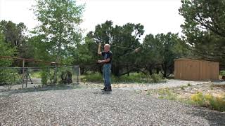 Rocket Sled Rocket Swing Test Two