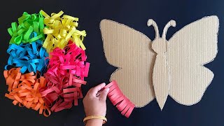 Beautiful Paper Butterfly Wall Hanging / Paper craft For Home Decoration / DIY Wall Decor /Wall Mate