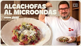 Alcachofas al MICROONDAS Como Dani - una receta muy SALUDABLE Y SENCILLA