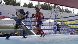 Nicolás Young vs Luis Ccanto en el Muay Thai 72