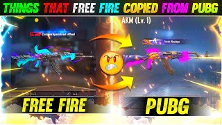 PUBG vs Free Fire || Free Fire Copying PUBG || Free Fire vs PUBG || This That Free Fire Copying PUBG