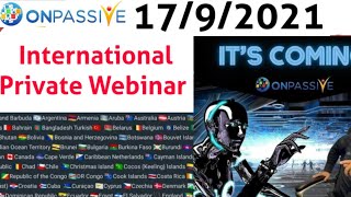 Onpassive International Webinar Update | Onpassive Ceo Ash Mufareh