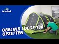 Obelink Lodge 180 Opzetten | Instructievideo I Obelink Vrijetijdsmarkt