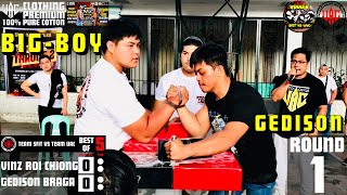 VINZ ROI CHIONG vs GEDISON BRAGA | Team Shalom Fitness vs Team UAC