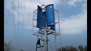 Free Energy - Wind Turbine Water Pump