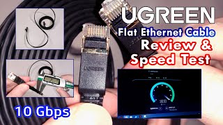 UGREEN NW106 Flat Ethernet Cable | Review and Speed Test