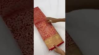 Exclusive bridal kanchivaram silk sarees with brocade work