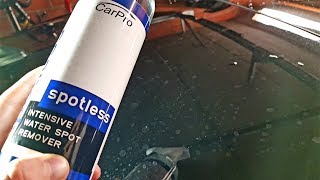 HOW to remove water spots from black cars W/ SPOTLESS FROM CARPRO (BEFORE \u0026 AFTER)