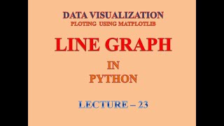 Python Pandas || Data Visualization || Line Chart || XII || Informatics Practices