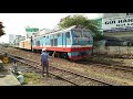 ニャチャン踏切のラケットループ線 balloon loop at crossing in nhatrang vietnam