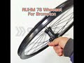 RUHM 7 Speed Wheelset for Brompton A/C & P/T Line