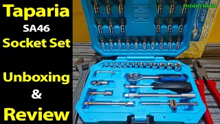 Taparia SA46 Socket Set (HEX)  1/4 SQ Drive | Unboxing \u0026 Review