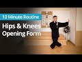 DahnMuDo: Hips & Knees Opening Form | 10 Minute Daily Routines