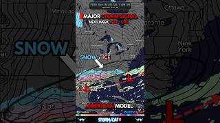🚨 A MAJOR Winter Storm could bring Heavy Snow, Ice, and Wind to millions #weather #storm #snow