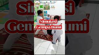 Simulasi Gempa Bumi TK Islam Al Furqon