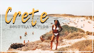 SOLO TRAVEL VLOG #3 | CHANIA, CRETE | 5 DAYS IN GREECE 2018